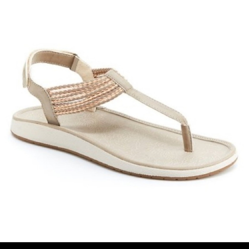 JBU Yasmine gladiator sandal tan coral size 7
